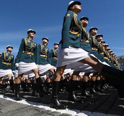 俄罗斯女兵图片
