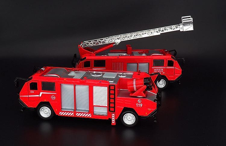排烟消防车模型