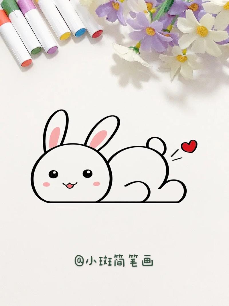 兔子的简笔画的相关图片